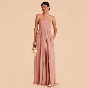 Birdie Grey August Convertible Dress in Dusty Rose